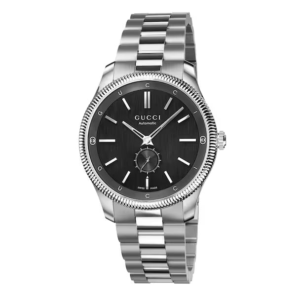Gucci G-Timeless Automatic Black Dial Men's Watch YA126388