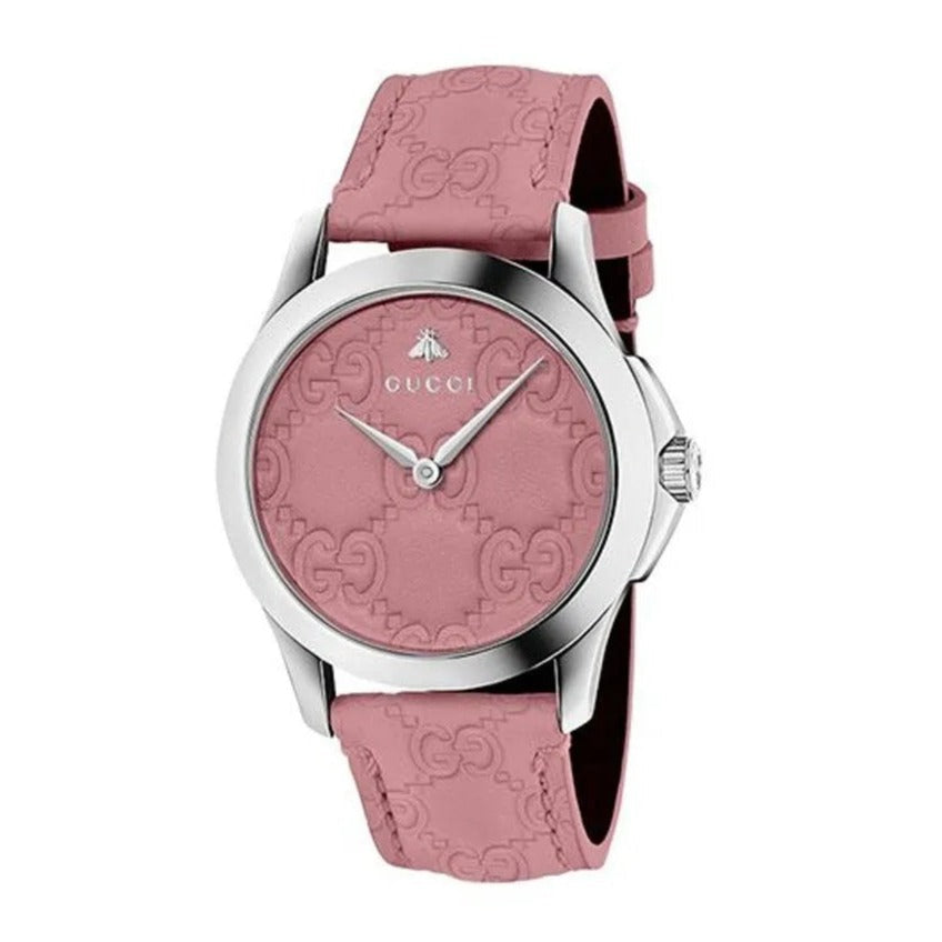 Gucci G-Timeless YA1264030 Women's Candy Pink Dial Watch