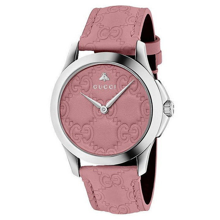 Gucci G-Timeless YA1264030 Women's Candy Pink Dial Watch