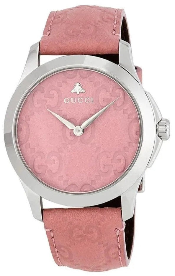 Gucci G-Timeless YA1264030 Women's Candy Pink Dial Watch