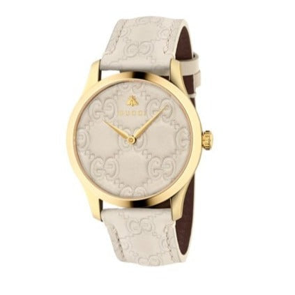 Gucci G-Timeless White Dial 38 mm Watch YA1264033