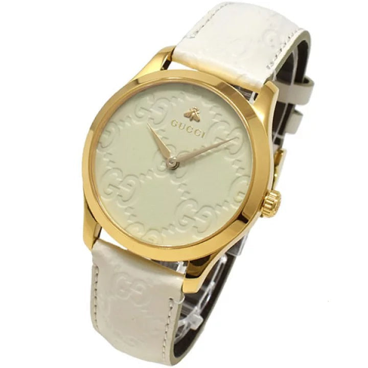Gucci G-Timeless White Dial 38 mm Watch YA1264033