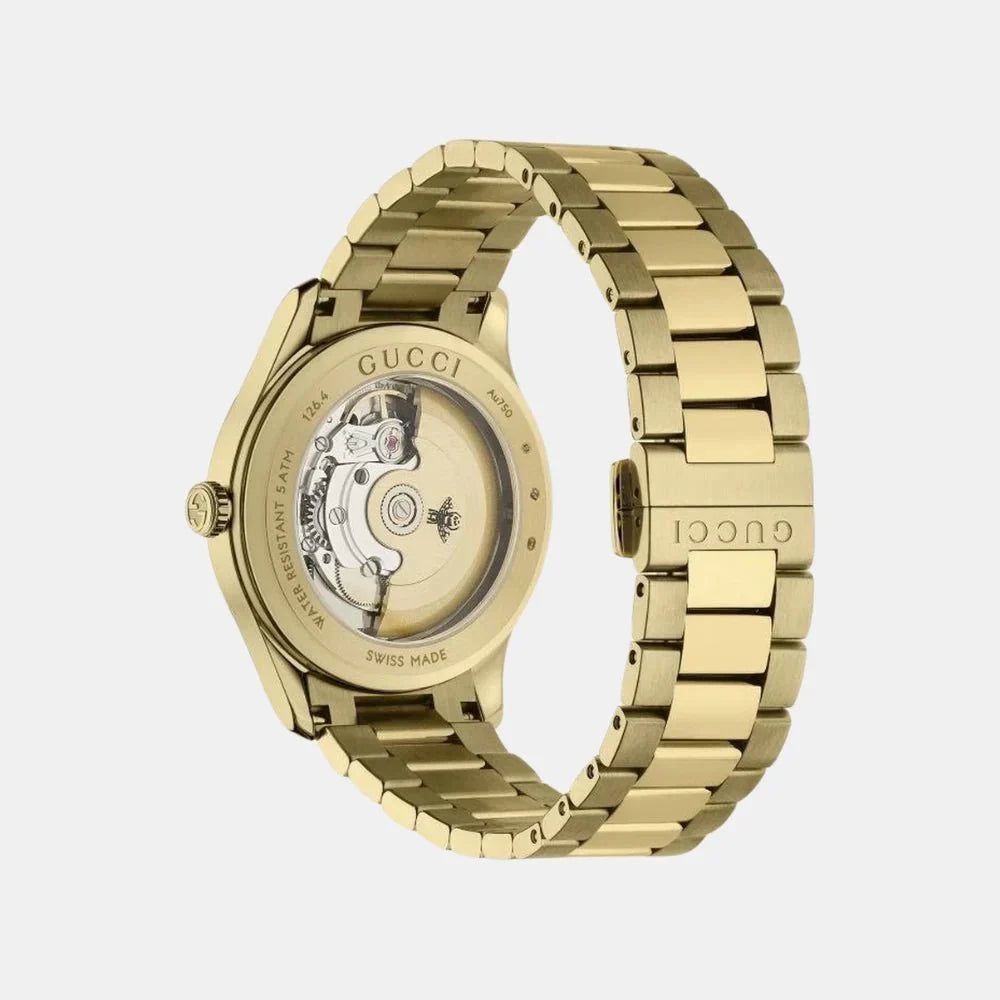 Gucci G-Timeless Automatic Gold Watch - YA1264196