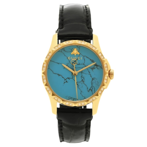 Gucci G-Timeless silver stainless-steel Watch YA126560