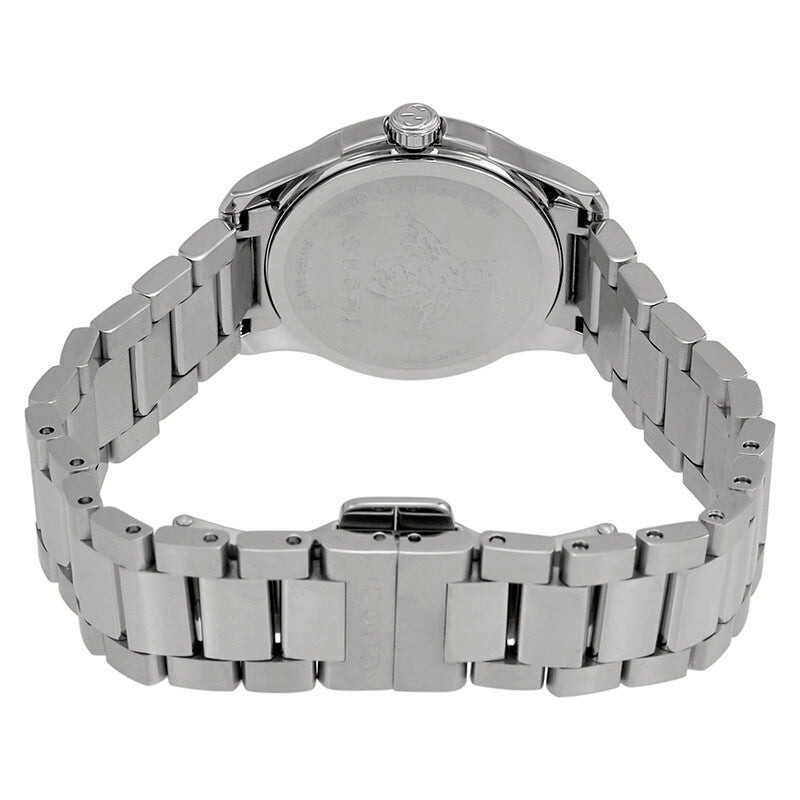 Gucci G-Timeless Silver Dial 27mm Steel Women's Watch YA126572A