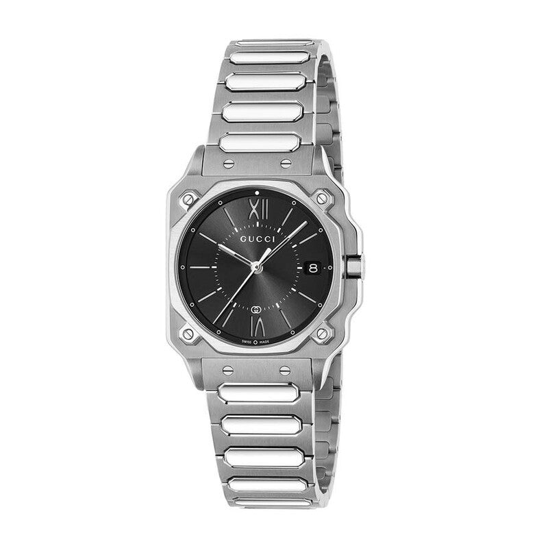 Gucci G-Flat, 30mm Black Women's Watch YA166505