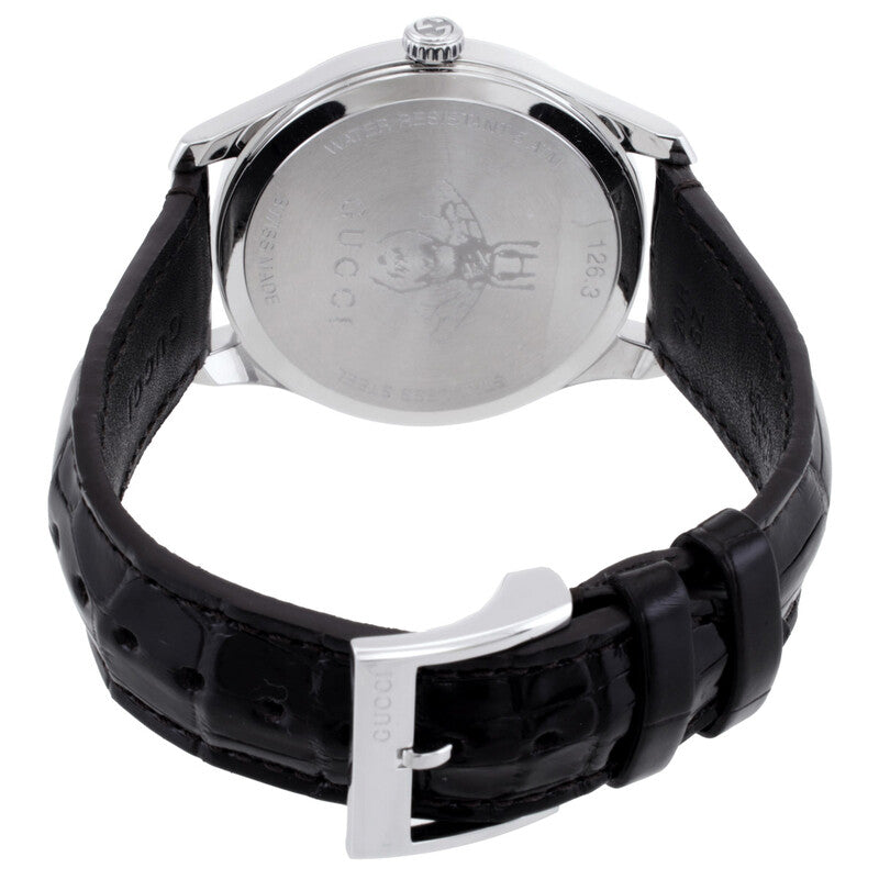 Gucci G-Timeless Large Quartz White Dial Men's Watch - YA126325
