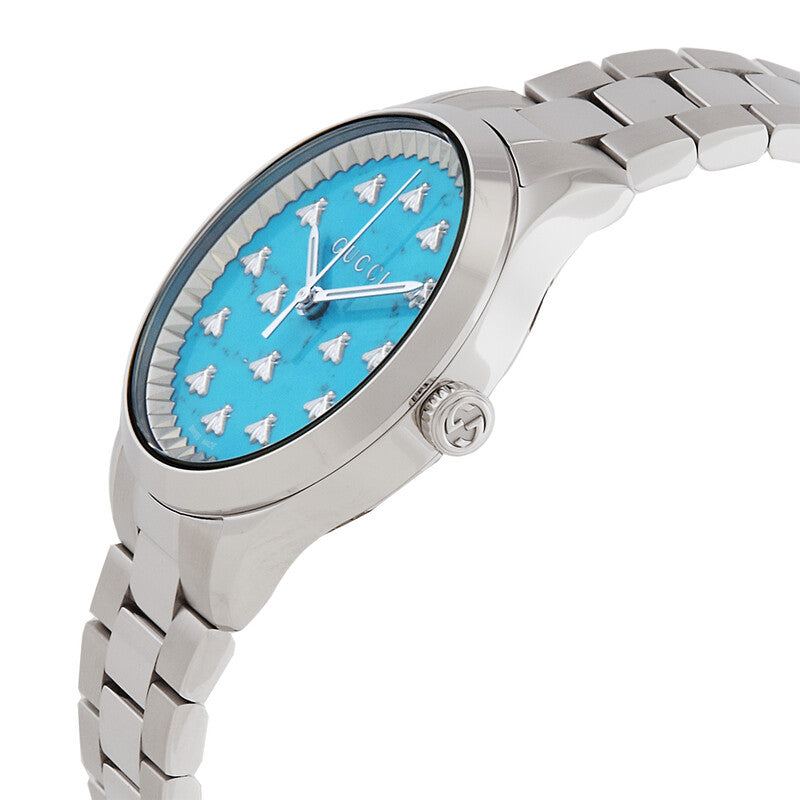 Gucci G-Timeless Blue Dial Women's Watch  - YA1265044
