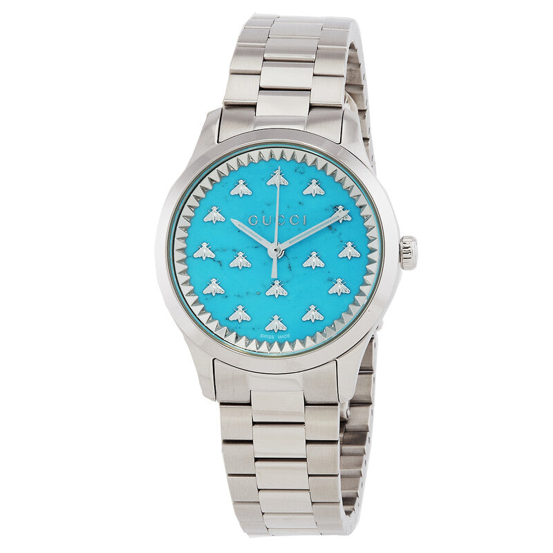 Gucci G-Timeless Blue Dial Women's Watch  - YA1265044