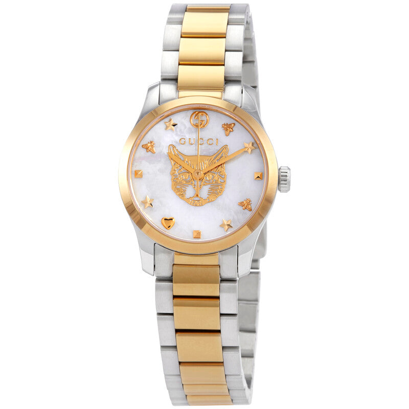 Gucci G-Timeless Two Tone  Women's Watch - YA1265012