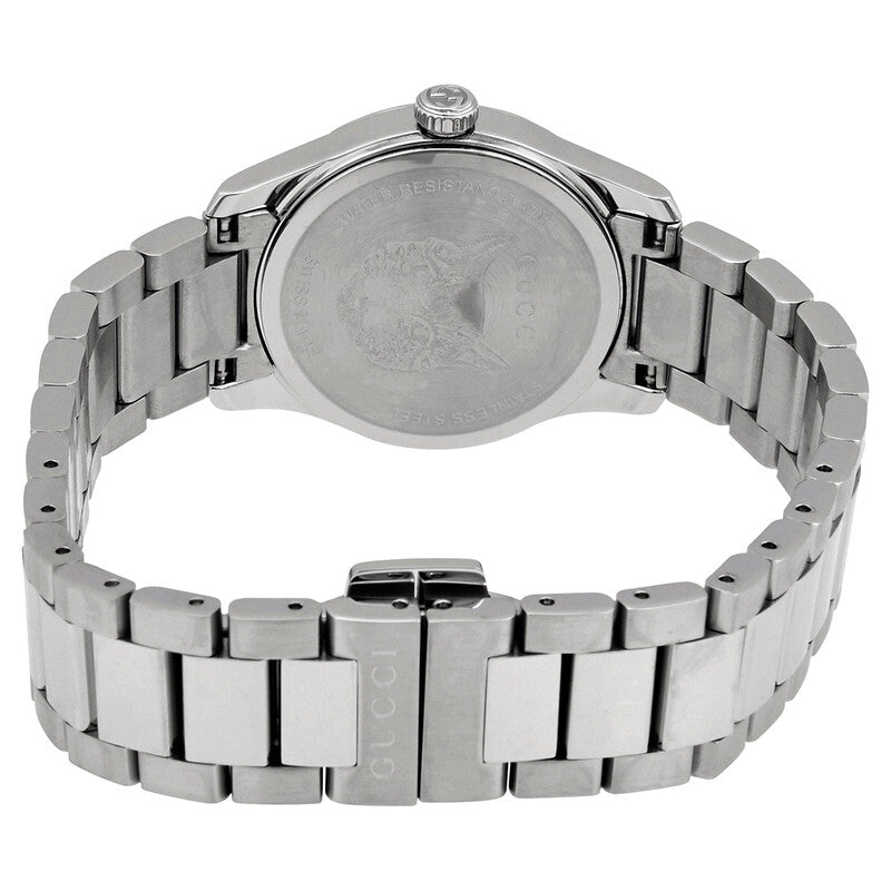 Gucci G-Timeless Diamond Accents Pink Mother of Pearl Dial Quartz Women's Watch - YA1265025