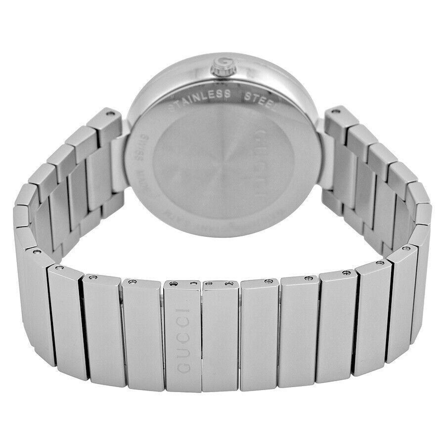 Gucci Interlocking G Silver Dial Steel Women's Watch YA133308