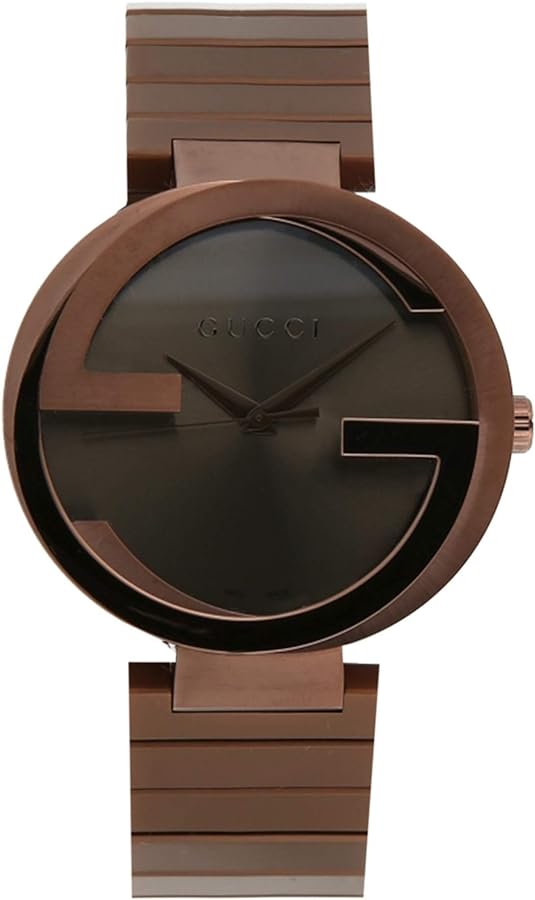 Gucci Interlocking XL Stainless Steel Quartz Men's Watch - YA133211