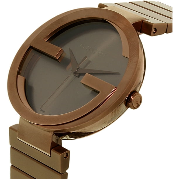 Gucci Interlocking XL Stainless Steel Quartz Men's Watch - YA133211
