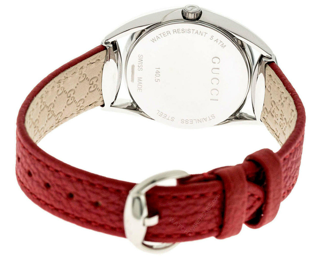 Gucci Twirl Quartz Diamond Pave Dial Ladies Watch YA140501