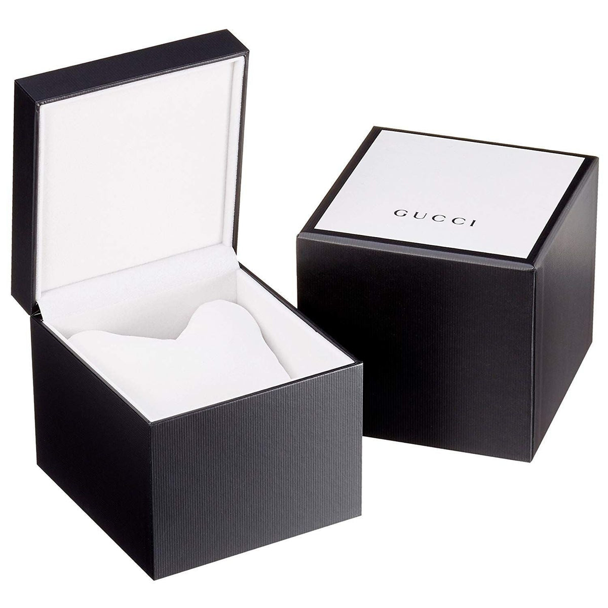 Gucci black and white presentation box for G Round chronograph watch