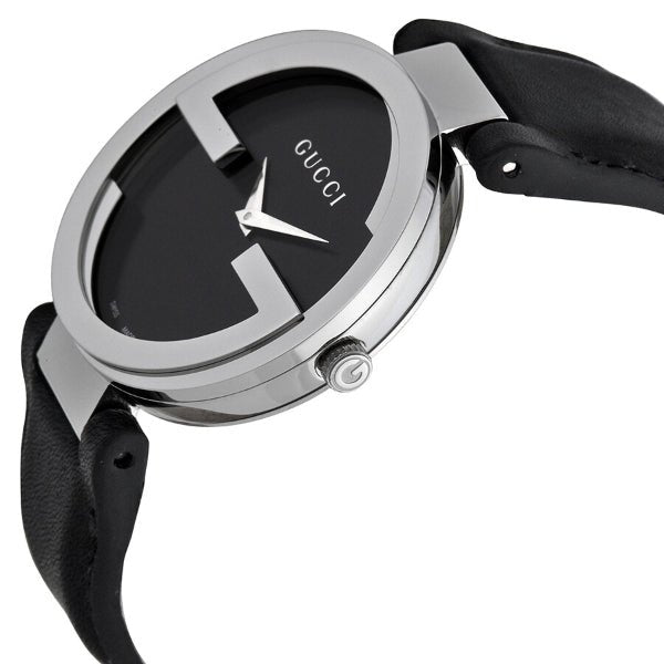 Gucci Interlocking Black Men's Watch YA133205