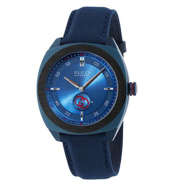 Gucci Interlocking Blue Dial Women's Watch - YA142331