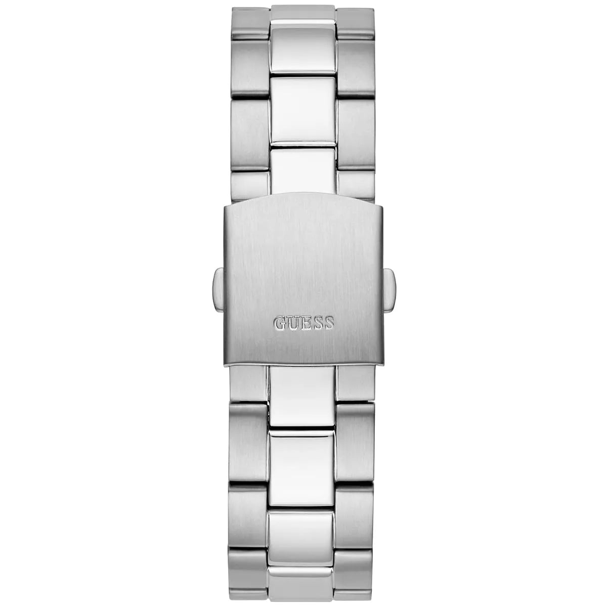GUESS Axle silver metal bracelet and clasp detail