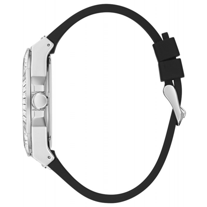 Guess Baguette Crystals Black Men Watch - GW0208G1
