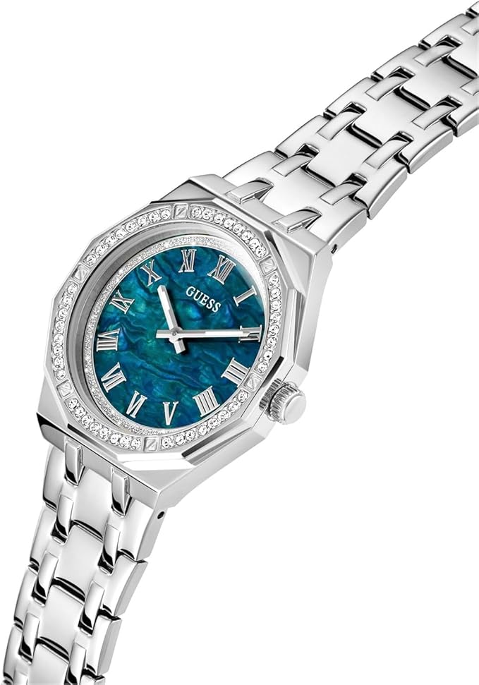 Guess Desire Blue MOP Dial Ladies Watch - GW0770L1