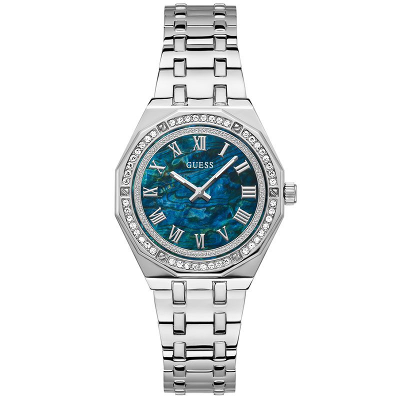 Guess Desire Blue MOP Dial Ladies Watch - GW0770L1
