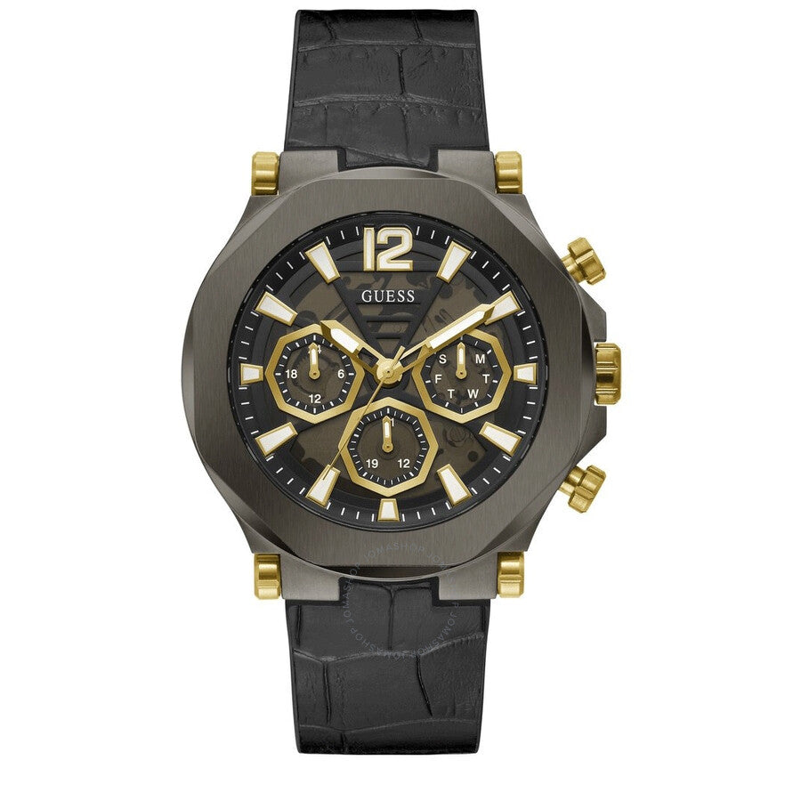 Guess Edge Chronograph Black Dial Men's Watch GW0492G1