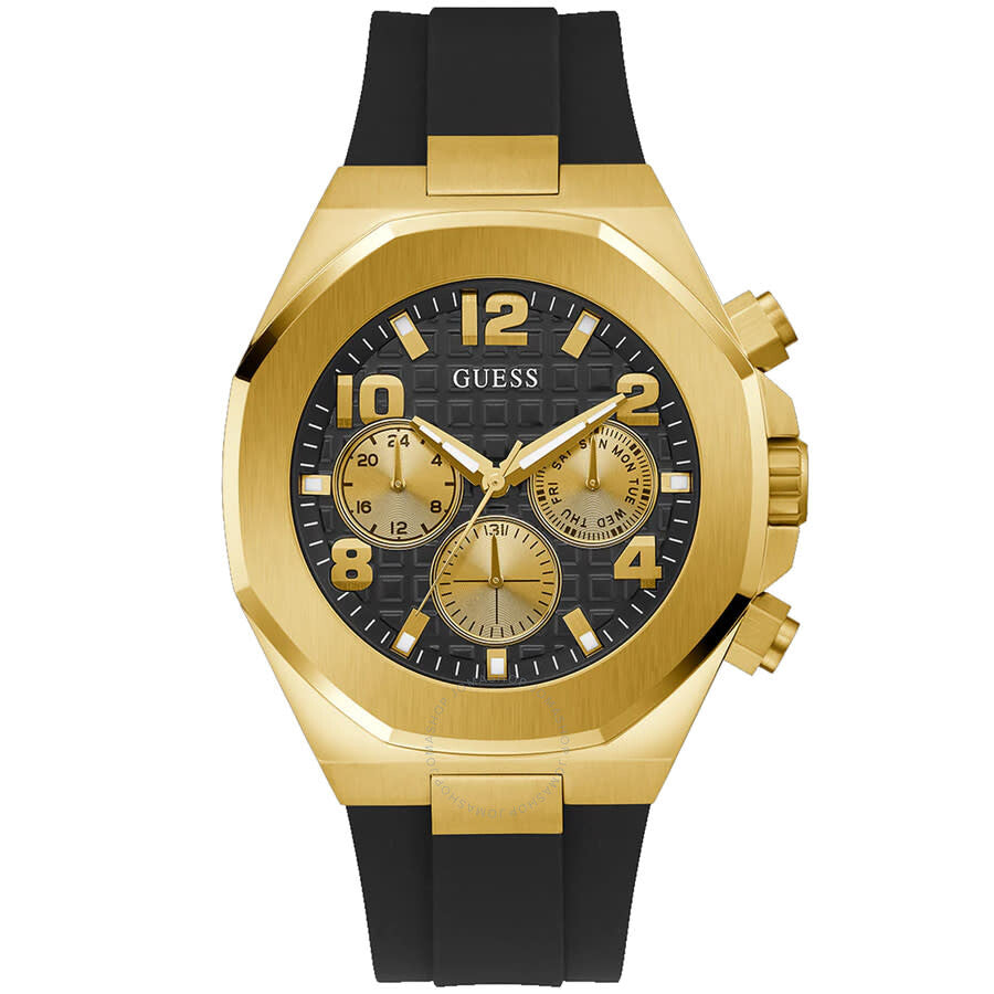 Guess Empire Quartz Black Dial Men's Watch GW0583G2