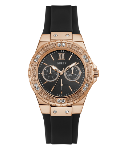 Guess Fusion Multifunction Black Women Watch - GW0519L4