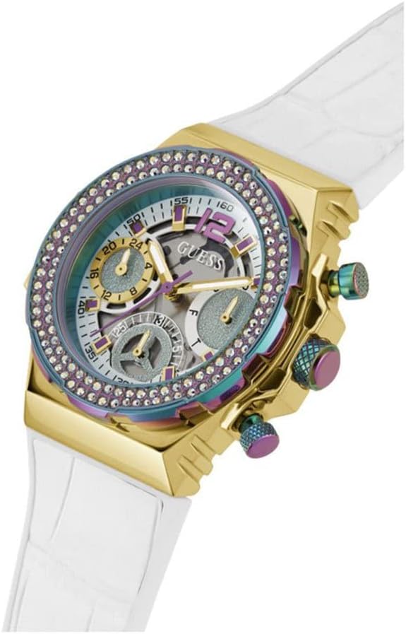 Guess Fusion Chronograph White Women Watch - GW0553L2