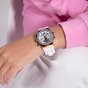 Guess Fusion Chronograph White Women Watch - GW0553L2
