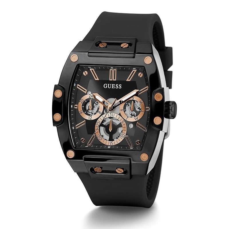 GUESS Black Multi-function Mens Watch - GW0203G8