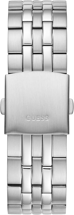 GUESS Silver Tone Day/Date Mens  Watch - GW0220G1