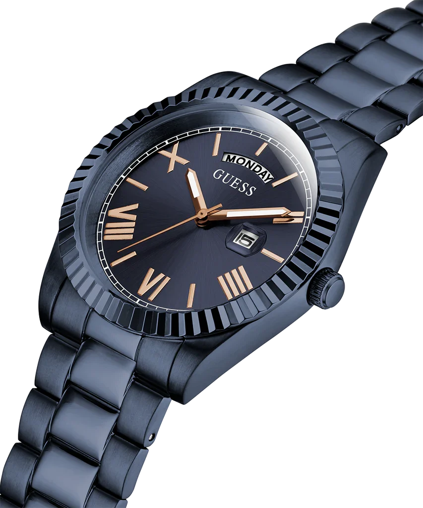 GUESS Navy Day/Date Men's Watch - GW0265G9