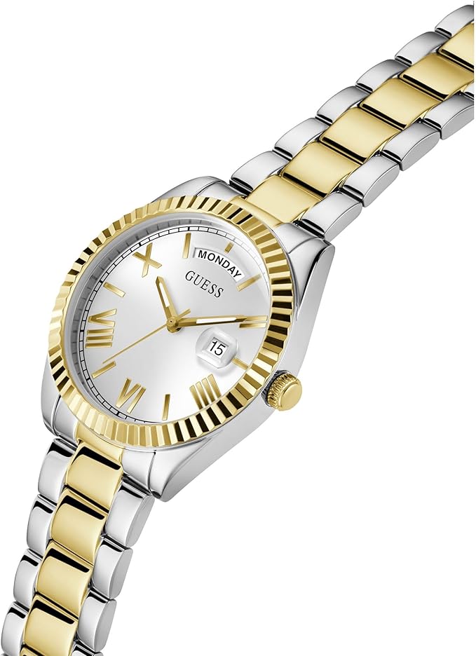GUESS 2-Tone Day/Date Ladies Watch - GW0308L6