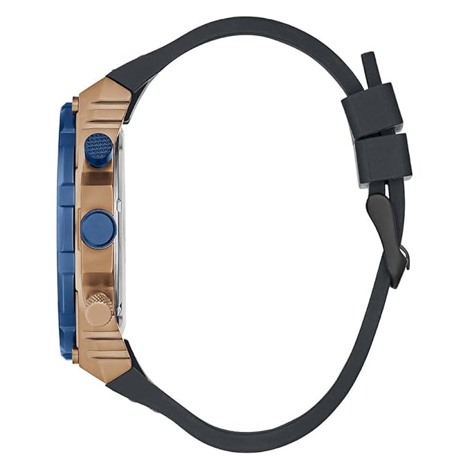 Guess Blue Leather Band Men's Watch - GW0326G1
