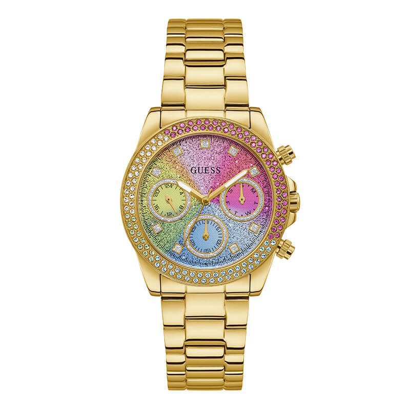 Guess Gold Analog Women's Watch - GW0483L4