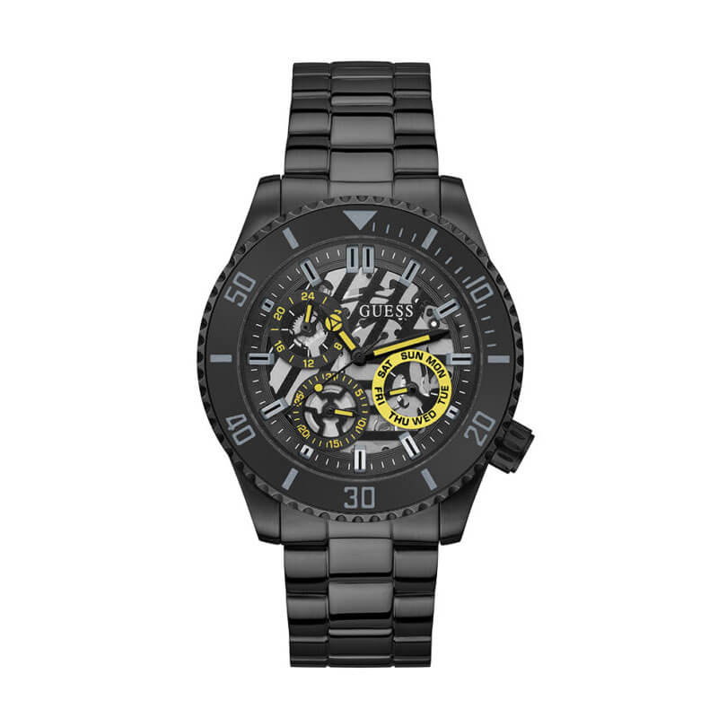 GUESS Black Multi-function Mens Watch - GW0488G3