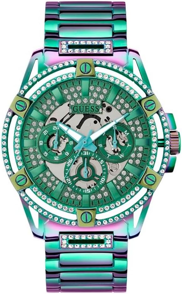 GUESS Iridescent Multi-function Mens Watch - GW0497G3