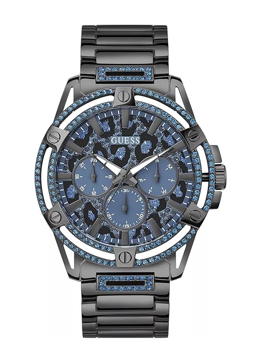 GUESS Gunmetal Multi-function Men's Watch - GW0497G5