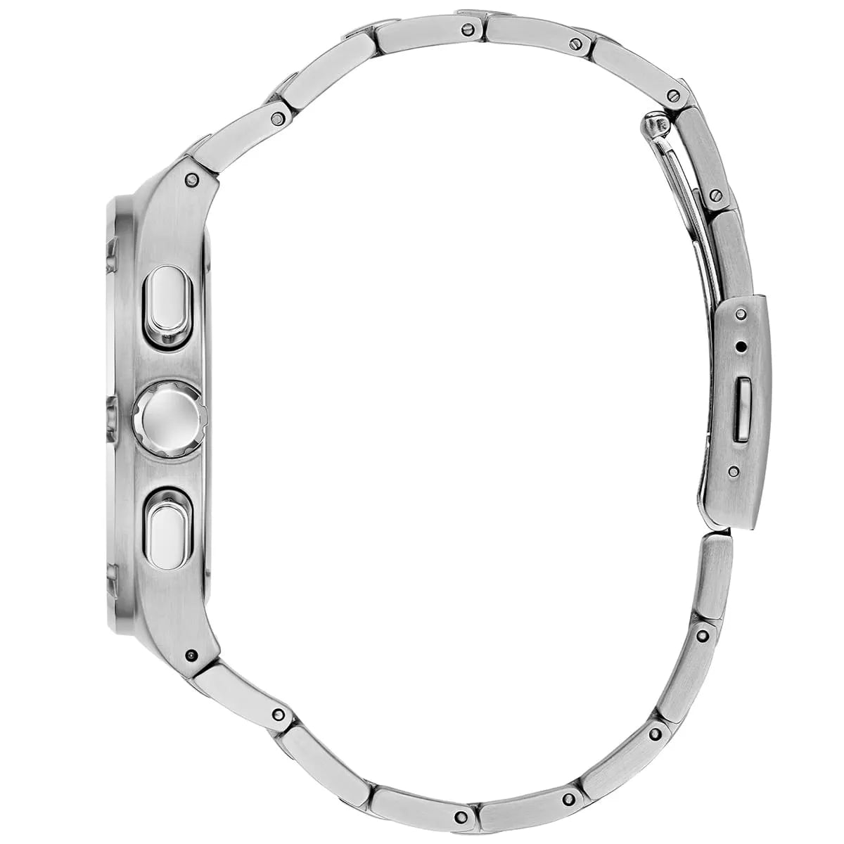 GUESS Silver Tone Multi-function Mens Watch - GW0572G6
