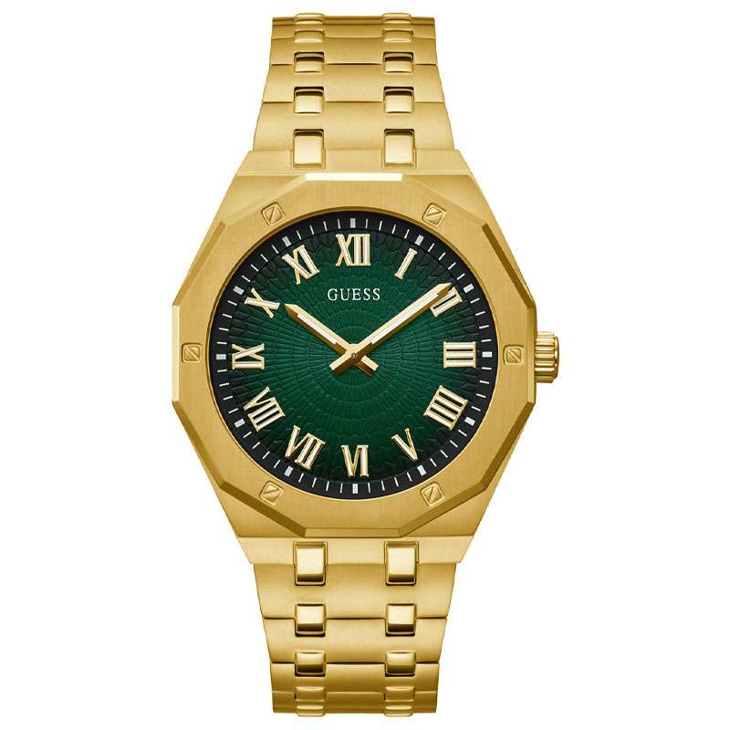 GUESS Gold Tone Analog Mens Watch - GW0575G2