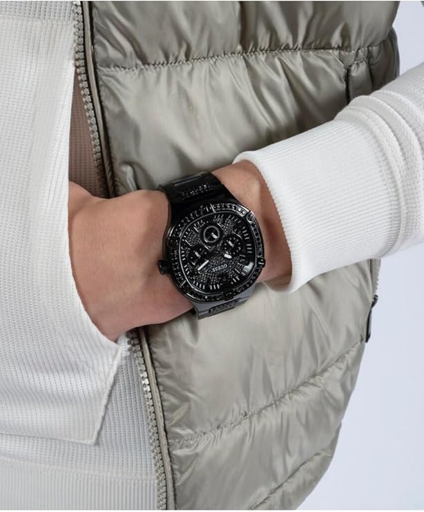 GUESS Analog Black Men Watch - GW0576G3