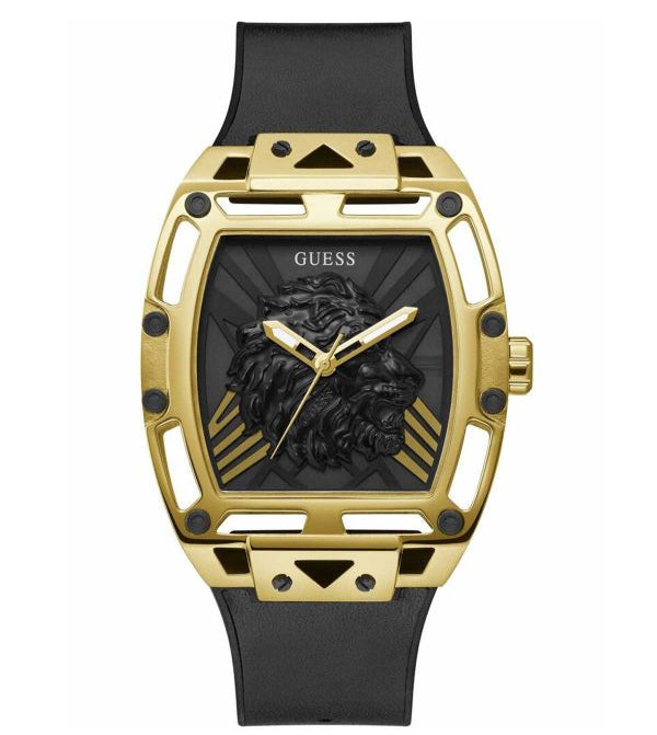 Guess Gold Tone Quartz Men's Watch - GW0595G1