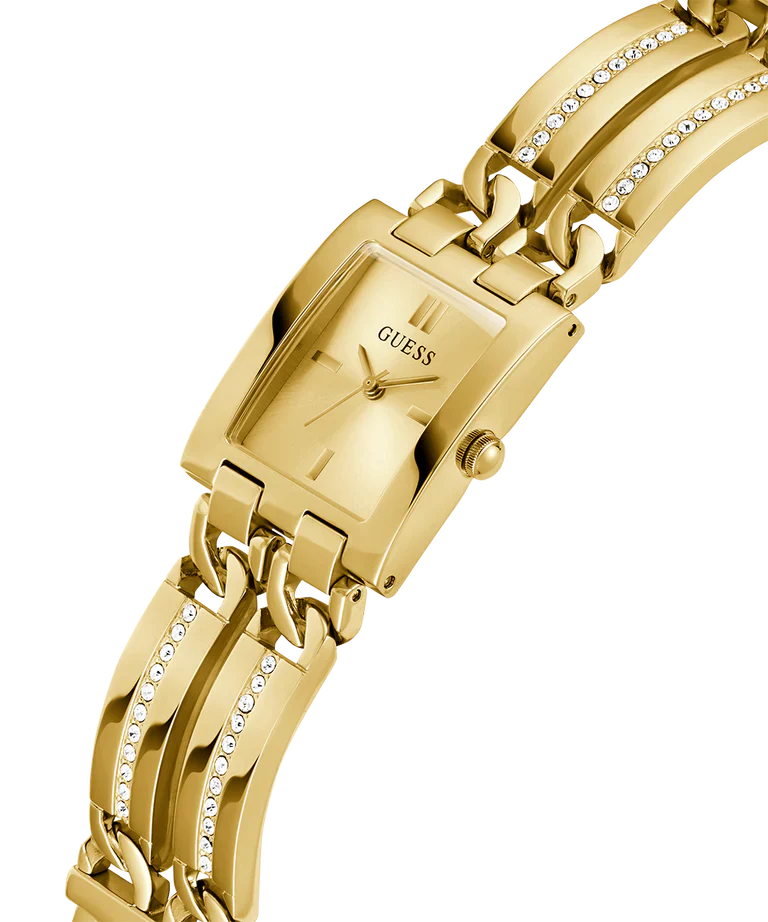 Guess Gold Tone Analog Ladies Watch - GW0668L2