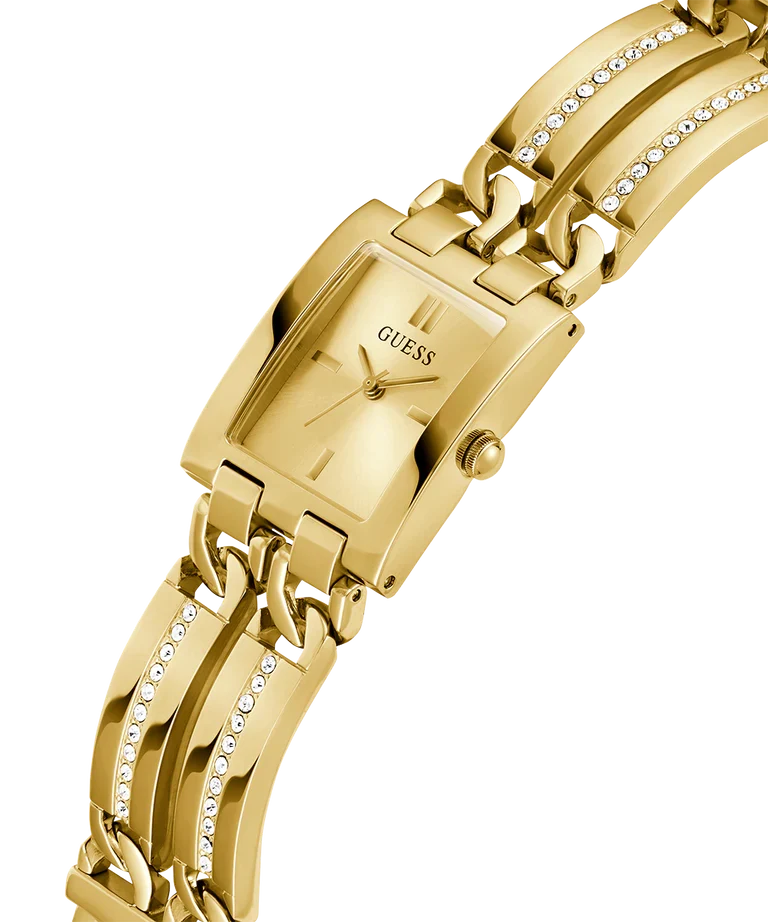 Guess Gold Tone Analog Ladies Watch - GW0668L2
