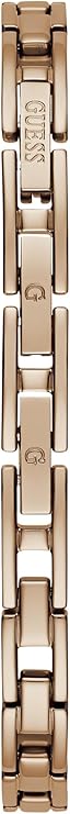 GUESS GW0680L3 rose gold tone metal bracelet with link construction and clasp
