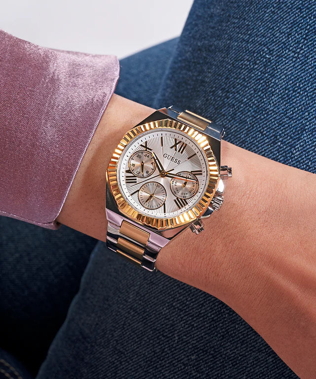 GUESS 2-Tone Multi-function Ladies Watch - GW0769L3