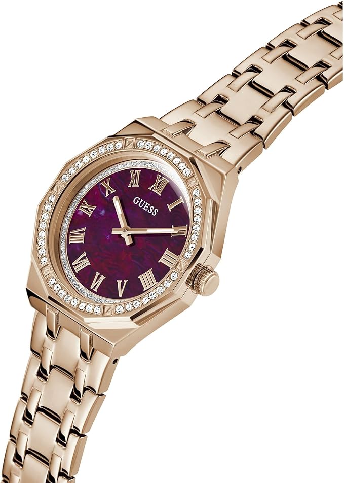 GUESS Rose Gold Tone Analog Ladies Watch - GW0770L3