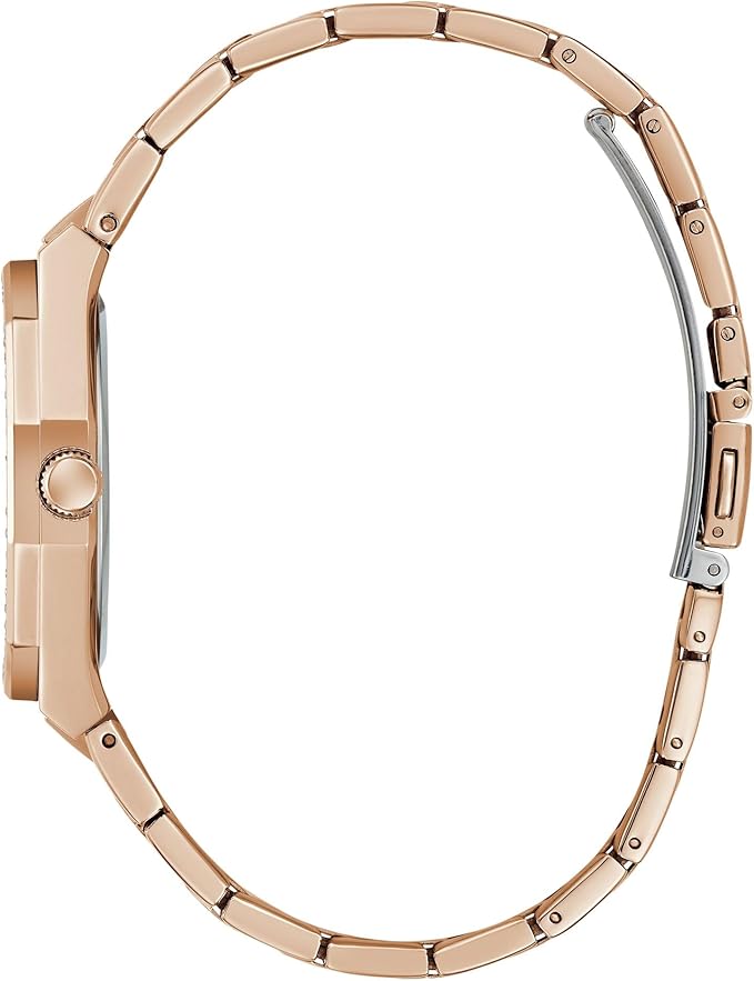 GUESS Rose Gold Tone Analog Ladies Watch - GW0770L3